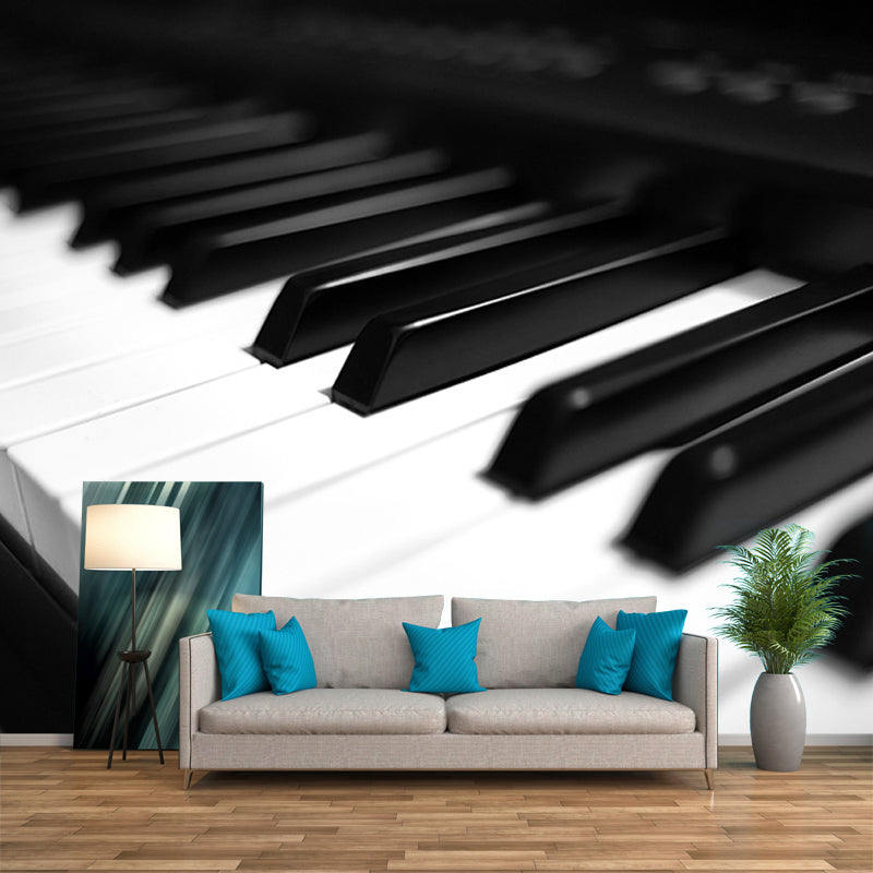 Customized Piano Hobby Mural Decorative Wallpaper for Bedroom