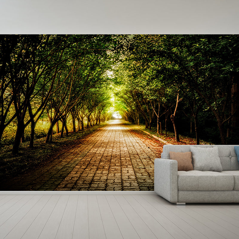 Horizontal Photography Space Extension Mural Wallpaper Eco-friendly for Home Decor
