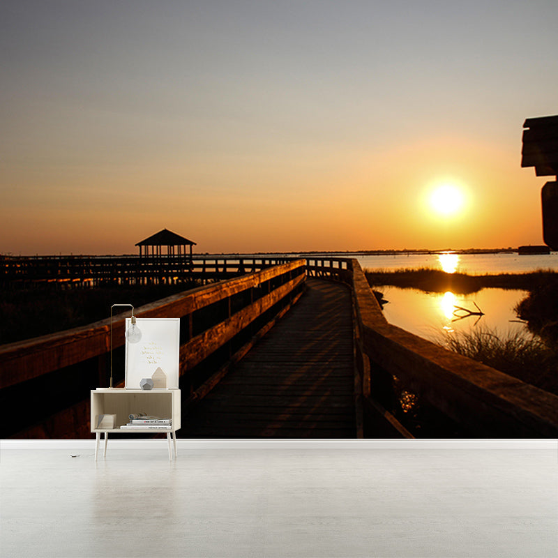 Mildew Resistant Space Extension Wall Mural Wallpaper Eco-friendly for Wall Decor