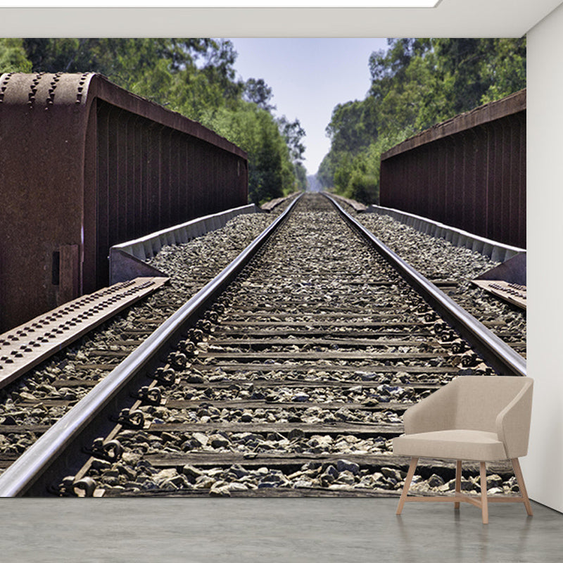 Industrial Style Space Extension Wall Mural Wallpaper Eco-friendly for Room