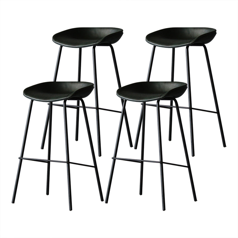 Leder Bucket Barhocker modern
