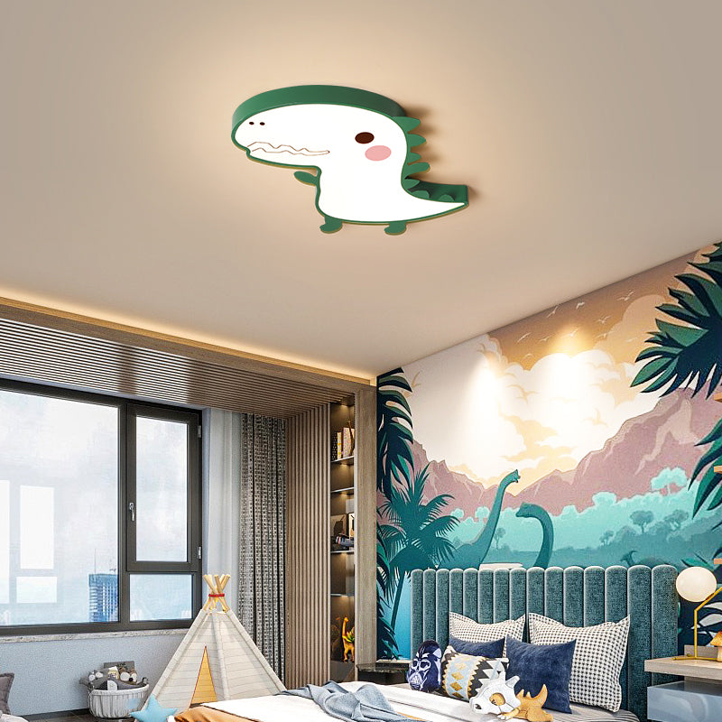 Plafonnier minimaliste contemporain, jolie lampe LED encastrée pour chambre d'enfant