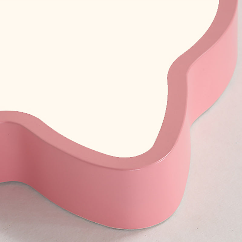 Simple Style Lovely Ceiling Lights Aluminum Kid's Room LED Flush-mount Lamp