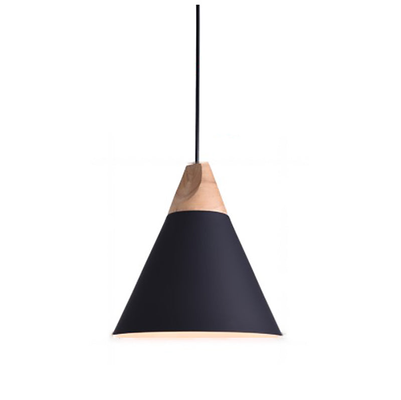 Macaroon Modern Hanging Lamps Aluminum Shade Pendant Lighting Fixtures