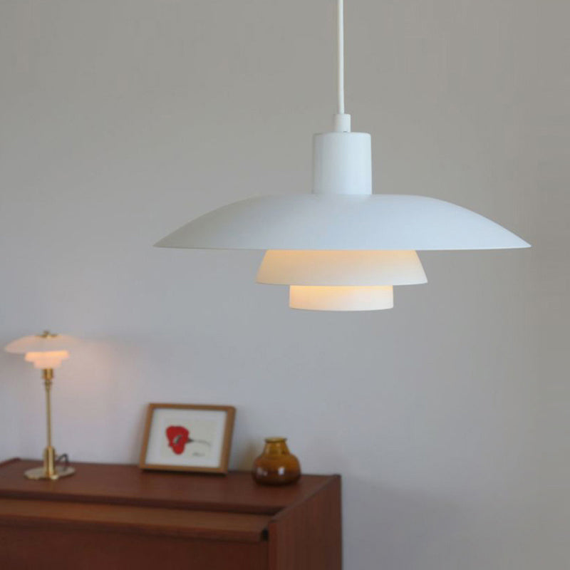 1 Light Metal Hanging Light Modern Style Pendant Light for Dining Room Kitchen