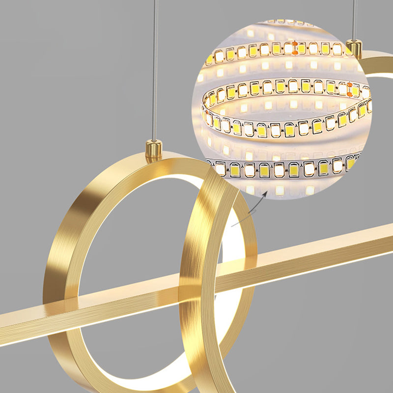 Nordic Island Light Modern Style LED LAMP LAMPITURA para comedor