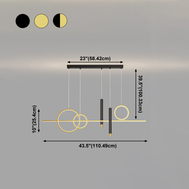 Nordic Island Light Modern Style LED LAMP LAMPITURA para comedor