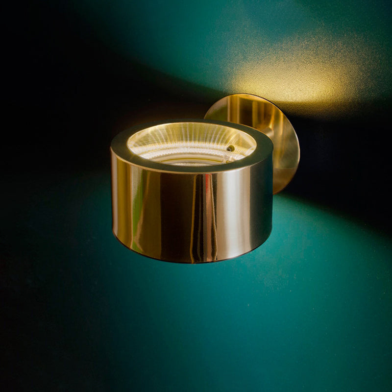 Wohnzimmer Goldene Wandleuchte postmoderne Metall mit einer Kopfwandmontage Leuchte