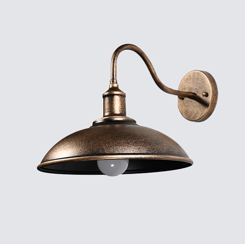 Stile industriale semplicità murale sconceptway portico di illuminazione in metallo