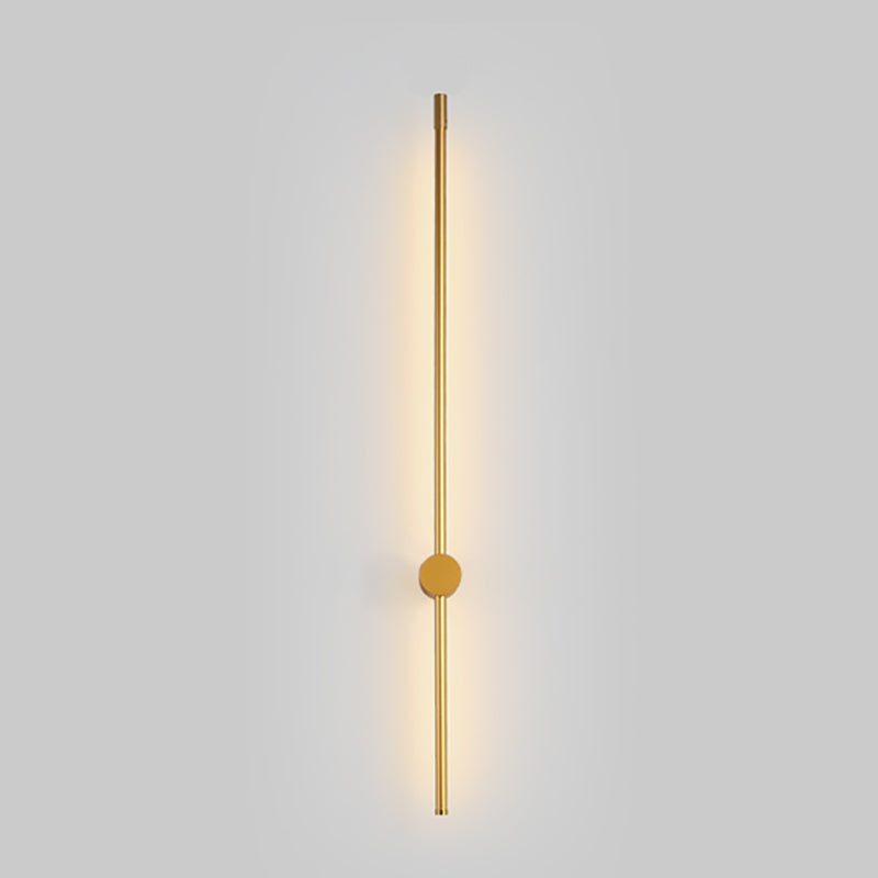 Modern Style Metallic Linear Wall Light Creative Lighting for Drawing Room Living Room