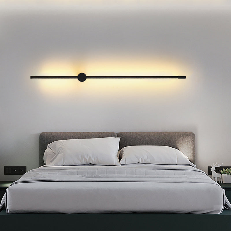 Modern Style Metallic Linear Wall Light Creative Lighting for Drawing Room Living Room