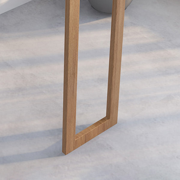 Industriële stijl houten balk tafel zwart en natuurlijke rechthoek bovenste vouwbistafel tabel