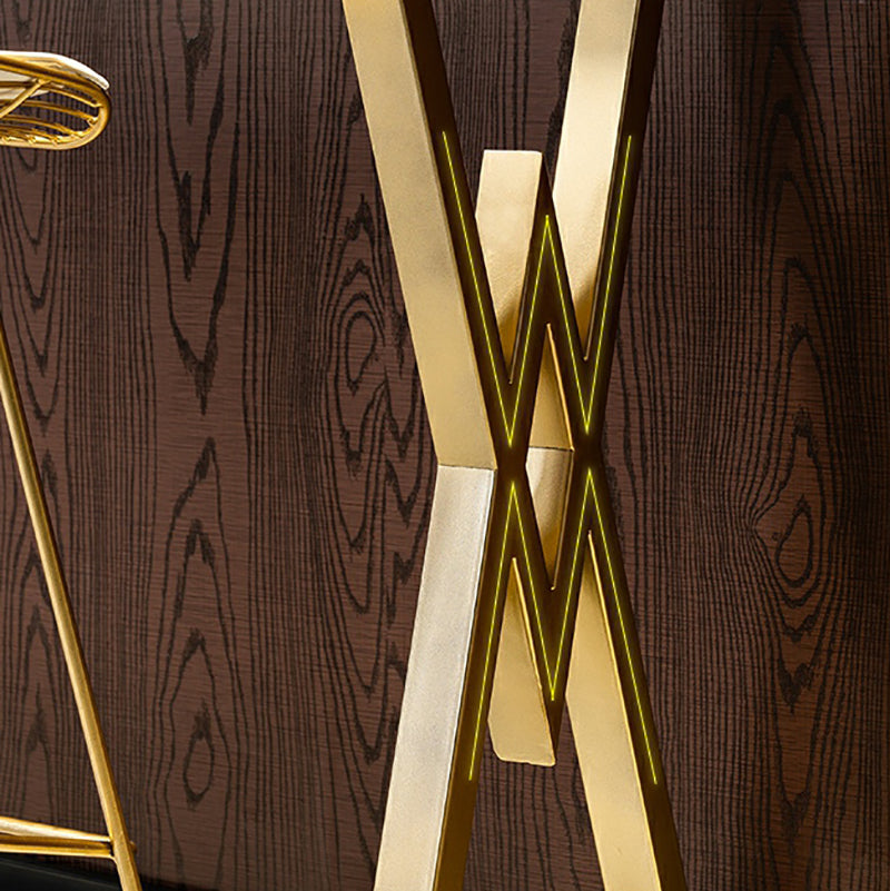 Nordic White Wood Bar Table 42-inch Height Pub Table for Kitchen Living Room