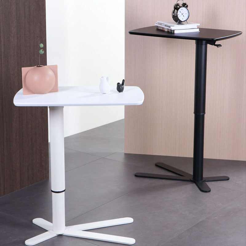 Table de bar en métal de style industriel Rectangle Top à hauteur réglable en intérieur Table du bistrot