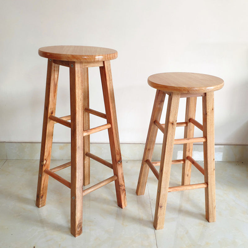 Moderno sin brazo Taburete sin espalda Tabres de madera con pedal con pedal
