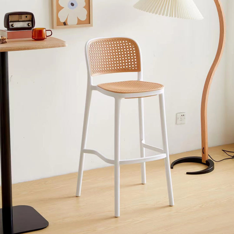 Zeitgenössischer Barhocker Armless Plastik