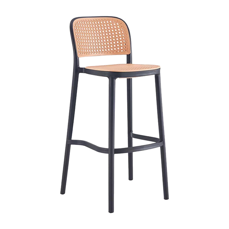 Zeitgenössischer Barhocker Armless Plastik