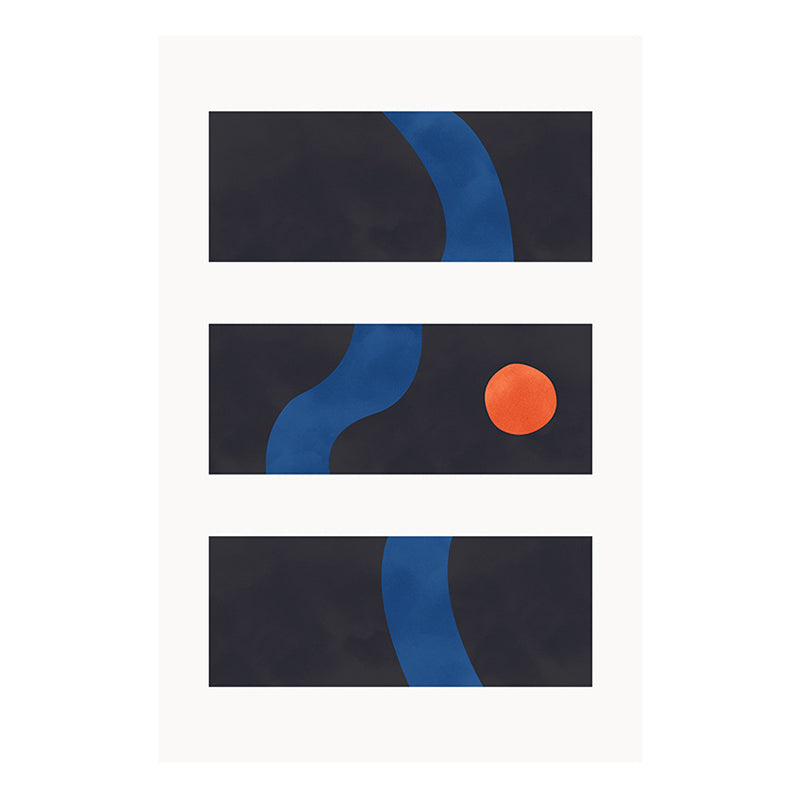 Postmodern Indoor Rug Polyester Carpet Friendly Non-Slip Backing Rug for Bedroom