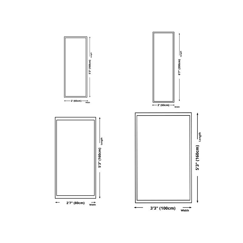 Simplicity Area Rug Abstract Rug Stain Resistant Anti-Slip Carpet for Room