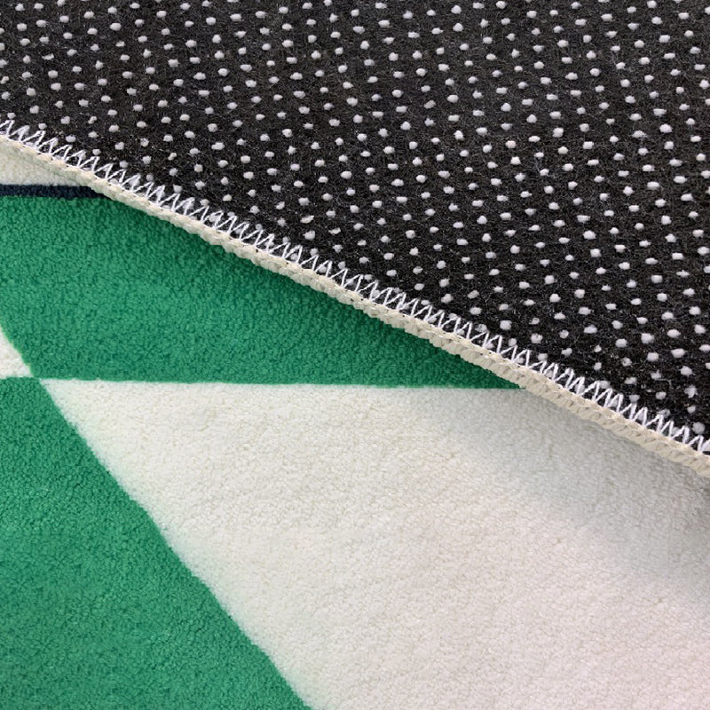 Buttercream Heart Shape Rug Abstract Rug Stain Resistant Machine Washable Carpet