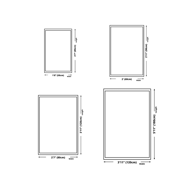 Beige Color Piece Rug Polyester Line Indoor Rug Non-Slip Backing Rug for living Room