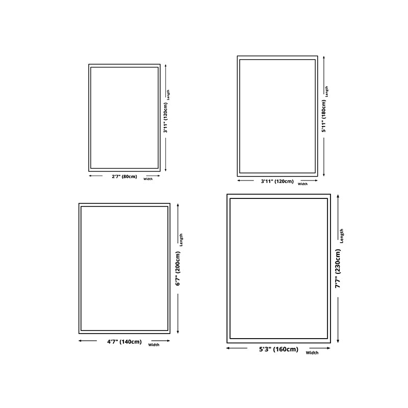 Lichtgroene kleurblokklaap polyester eenvoudig vloerkleurbestendig vloerkleed voor woningdecoratie