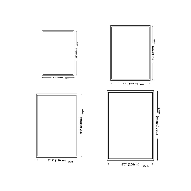 Lichtgroene kleurblokklaap polyester eenvoudig vloerkleurbestendig vloerkleed voor woningdecoratie