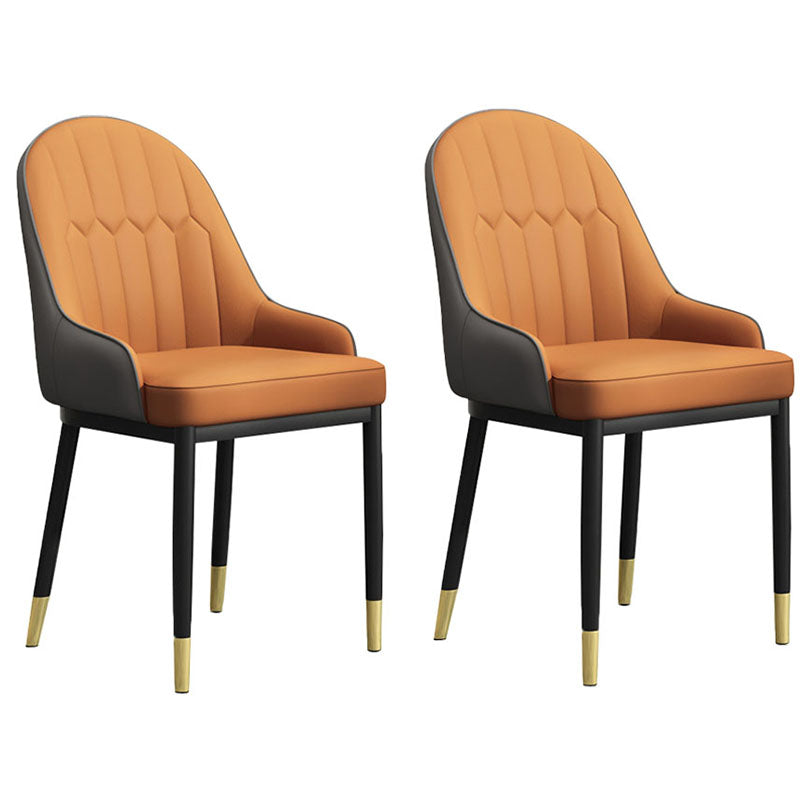 Scandinavische stijl gestoffeerde mantelstoelen stevige achterste achterstoelen voor de keuken voor keuken