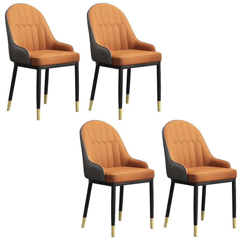 Scandinavische stijl gestoffeerde mantelstoelen stevige achterste achterstoelen voor de keuken voor keuken