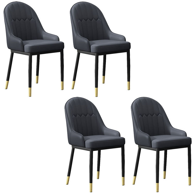 Scandinavische stijl gestoffeerde mantelstoelen stevige achterste achterstoelen voor de keuken voor keuken
