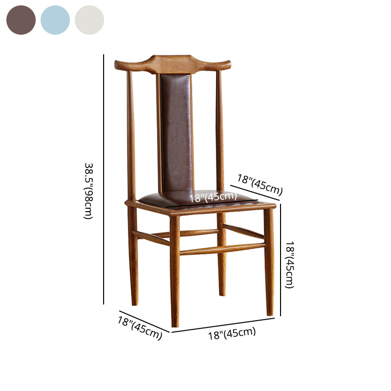 Silla de comedor de metal moderno Silla de comedor de cuero con respaldo alto para uso en restaurantes