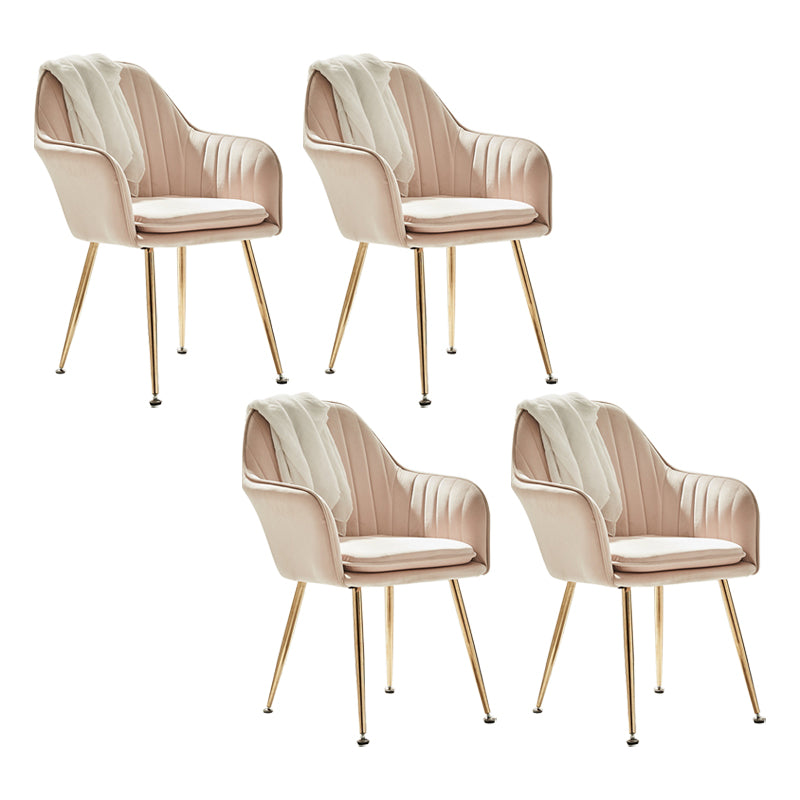 Silla de comedor con acabado mate de terciopelo, sillón con respaldo sólido para dormitorio escandinavo