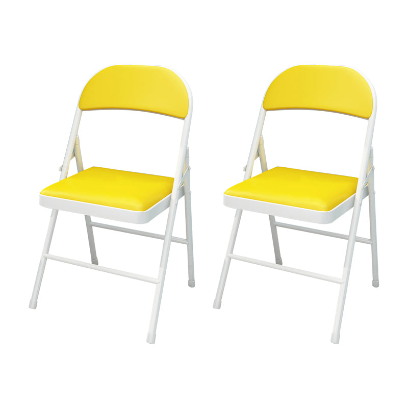 Sillas laterales de comedor con respaldo abierto de estilo moderno Silla lateral tapizada