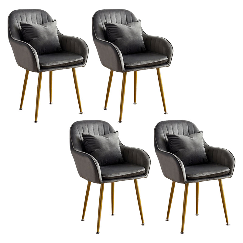SCANDINAVIE POUDRE POUDRE SOIND CHAISE SOUPE VELVET VELVET MATTE FINE DINS DINDING