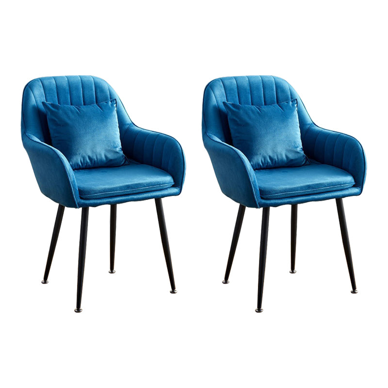 SCANDINAVIE POUDRE POUDRE SOIND CHAISE SOUPE VELVET VELVET MATTE FINE DINS DINDING