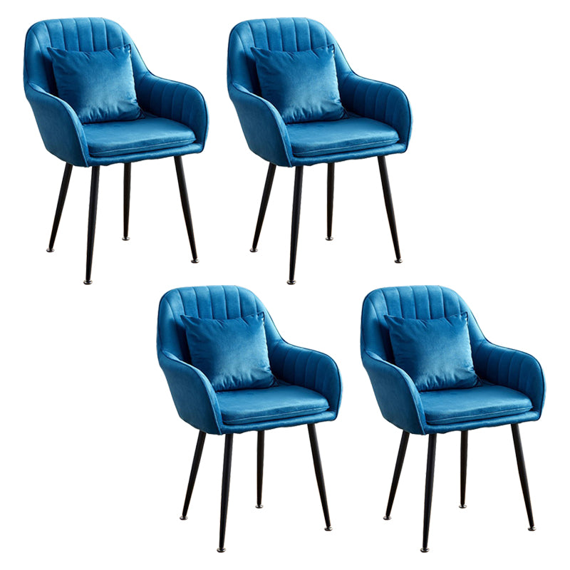 SCANDINAVIE POUDRE POUDRE SOIND CHAISE SOUPE VELVET VELVET MATTE FINE DINS DINDING
