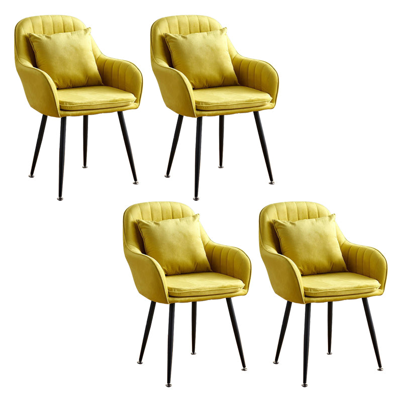 SCANDINAVIE POUDRE POUDRE SOIND CHAISE SOUPE VELVET VELVET MATTE FINE DINS DINDING