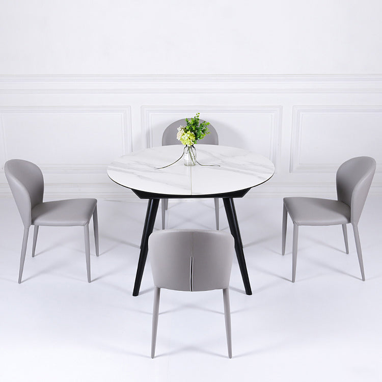 Contemporary Leather Conference Room Side Chair Wingback Dining Chair