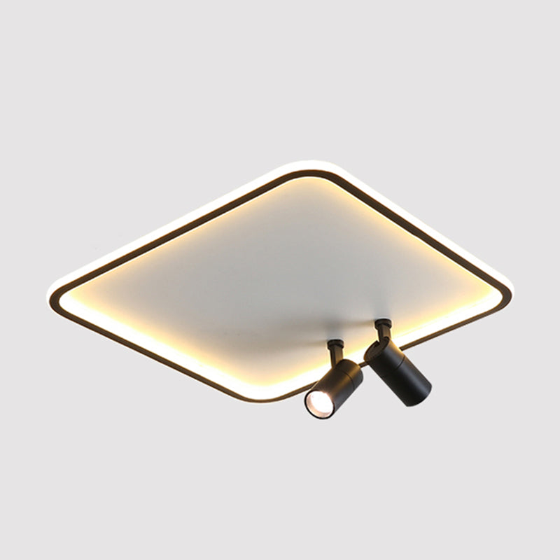 Luminaire de plafond géométrique Style nordique en métal LED luminaire de montage au plafond