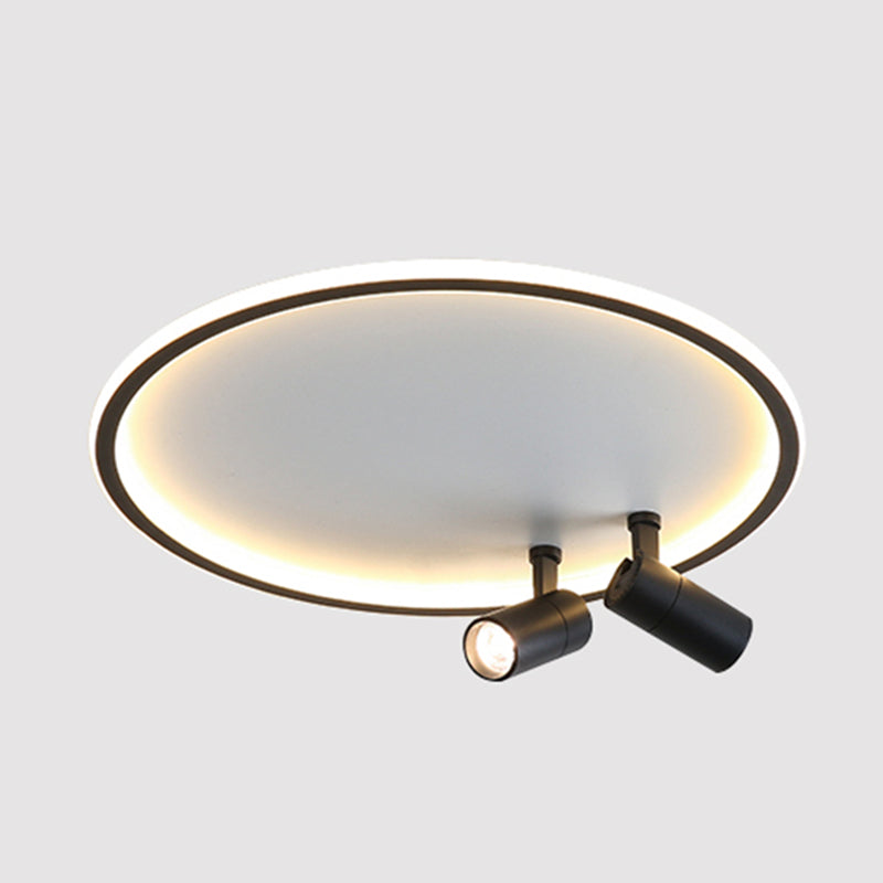 Luminaire de plafond géométrique Style nordique en métal LED luminaire de montage au plafond