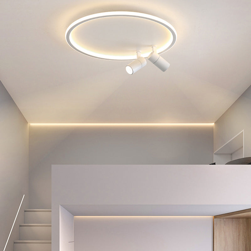 Luminaire de plafond géométrique Style nordique en métal LED luminaire de montage au plafond
