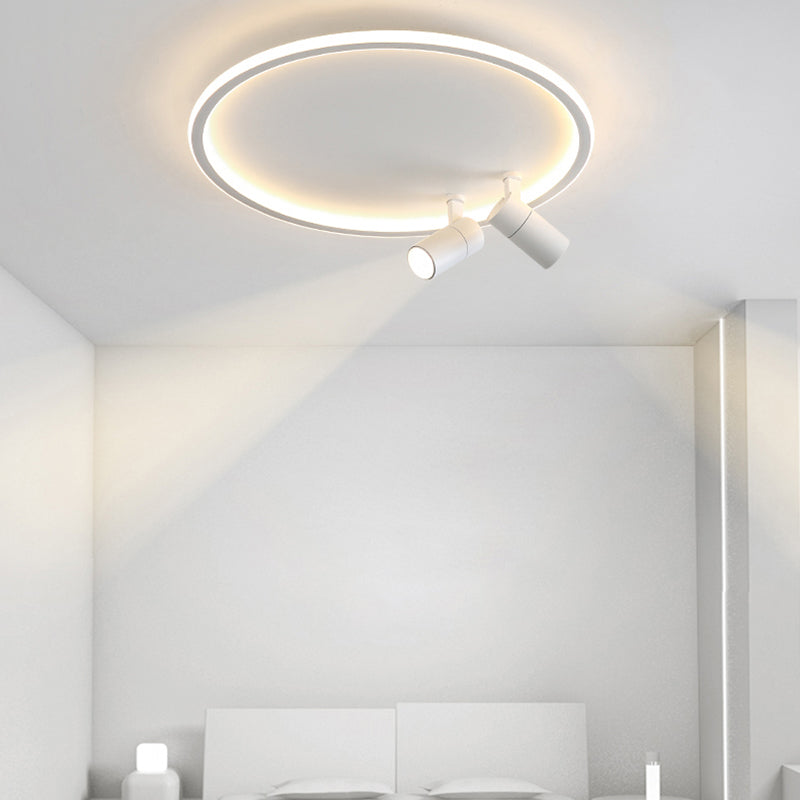 Geometric Ceiling Light Fixture Nordic Style Metal LED Ceiling Mount Light Fixture