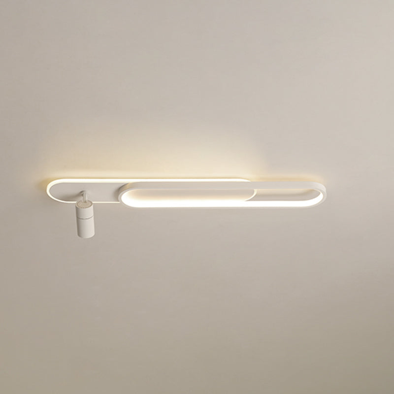 Plafonnier LED moderne met en lumière les luminaires encastrés en métal