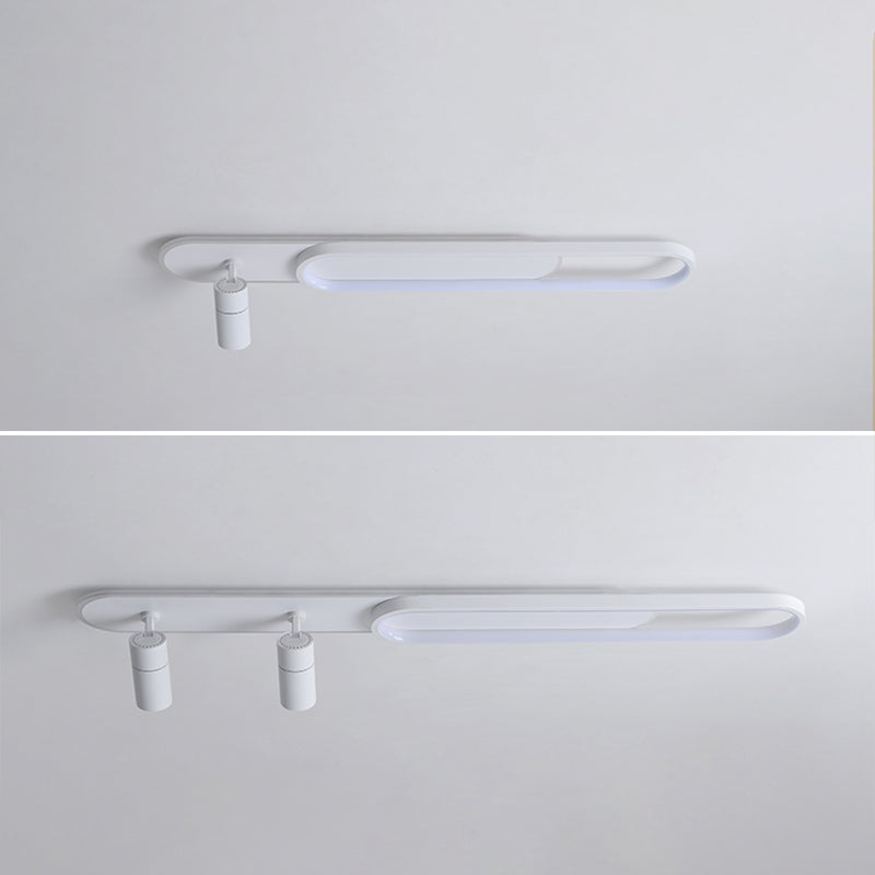 Plafonnier LED moderne met en lumière les luminaires encastrés en métal