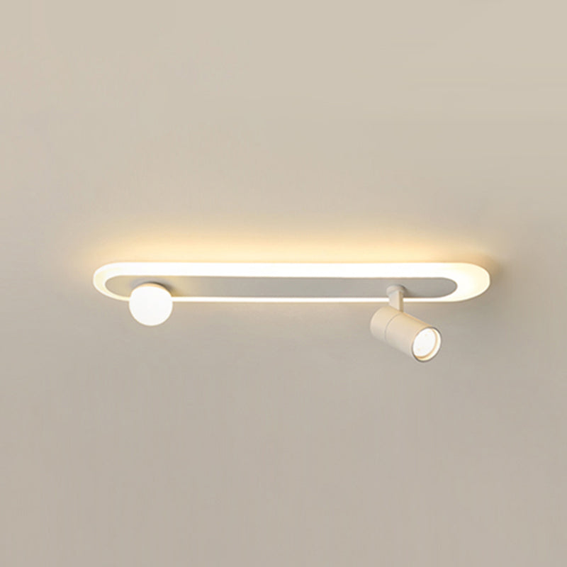Lampe de plafond moderne de conception de projecteur de lumière de bâti affleurant pour le salon de chambre à coucher