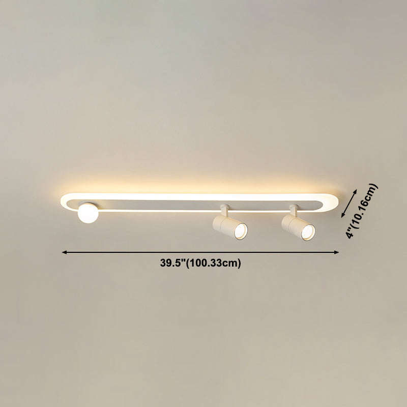 Lampe de plafond moderne de conception de projecteur de lumière de bâti affleurant pour le salon de chambre à coucher