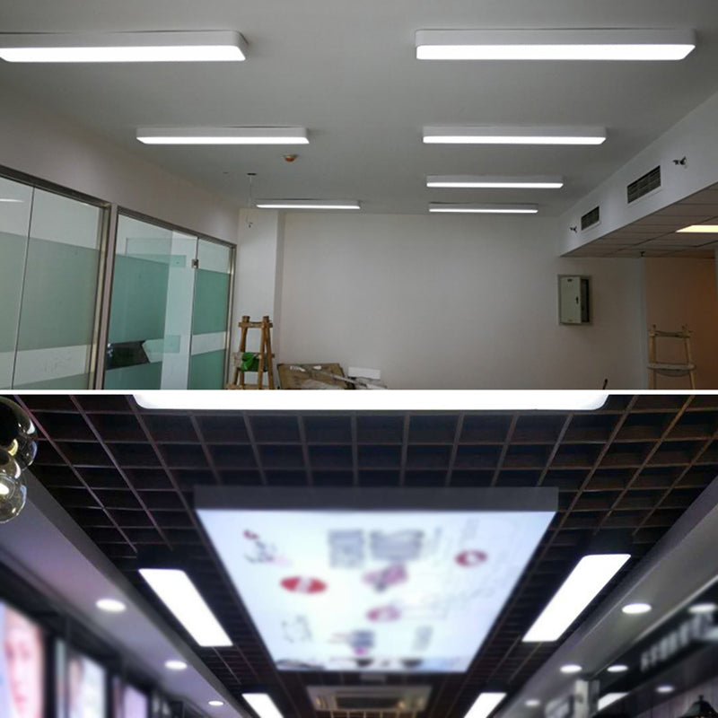Plafoniera moderna Simplicity Lampada da incasso con paralume in acrilico per sala riunioni