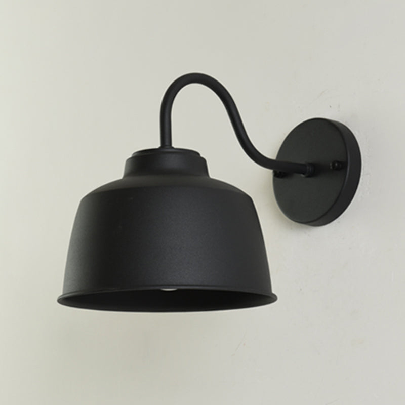 Illuminazione da parete in metallo Apparecchiatura ombreggiata per la parete industriale illuminazione per esterni