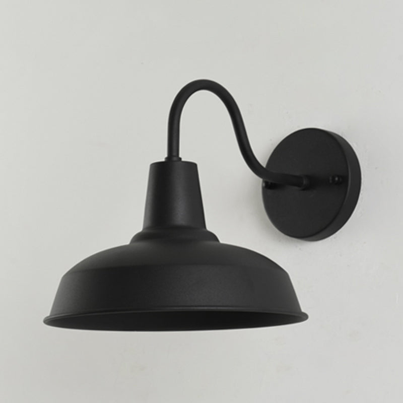 Illuminazione da parete in metallo Apparecchiatura ombreggiata per la parete industriale illuminazione per esterni