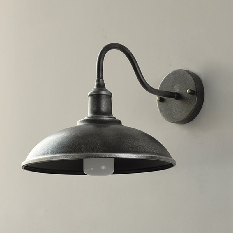 Illuminazione da parete in metallo Apparecchiatura ombreggiata per la parete industriale illuminazione per esterni